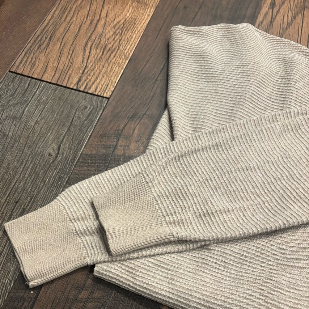 Marled Anthropology Beige Open-Front Cardigan in size Large. Great condition! - Picture 14 of 15